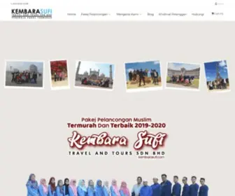 Kembarasufi.com(Peneraju Pakej Pelancongan Muslim Termurah) Screenshot