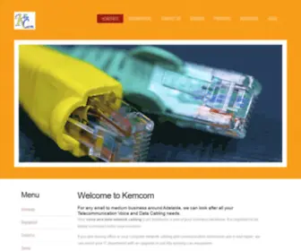 Kemcom.com.au(Total telecommunications) Screenshot