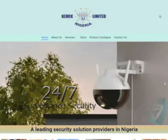 Kemek-NG.com(Kemek Nigeria Limited) Screenshot