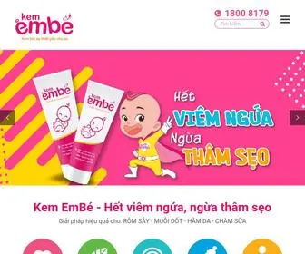 Kemembe.com(Kem bôi da thiết yếu & an toàn cho bé) Screenshot