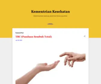 Kementriankesehatan.com(Kementrian Kesehatan) Screenshot