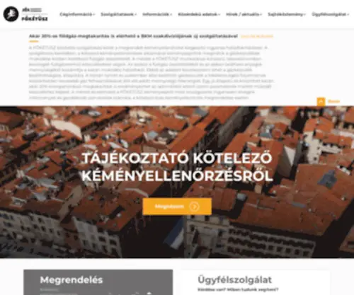 Kemenysepro.hu(FŐKÉTÜSZ) Screenshot