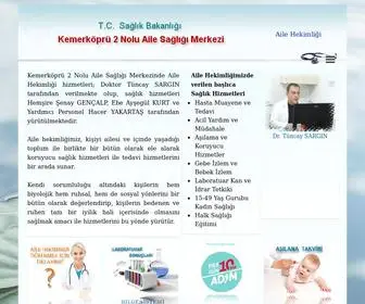 Kemerkopru2Noluasm.com(Bartın Kemerköprü 2 Nolu Aile Sağlığı Merkezi) Screenshot