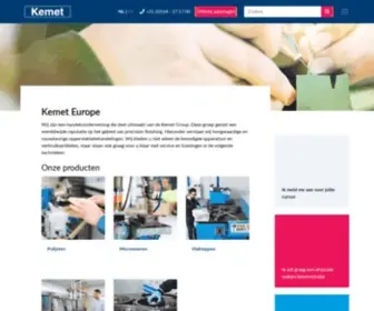 Kemet-Europe.com(Kemet Europe) Screenshot