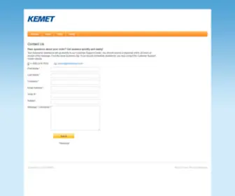 Kemetdirect.com(KEMET) Screenshot
