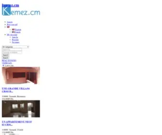 Kemez.cm(Kemez is an online platform that helps you find a Real estate easily in Cameroon. This inc) Screenshot