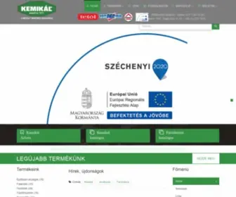 Kemikalrt.hu(KEMIKÁL Építőanyagipari Zrt) Screenshot