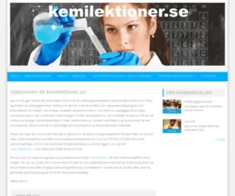 Kemilektioner.se(Allt) Screenshot