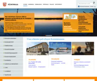Keminmaa.fi(Ohittamaton Keminmaa) Screenshot