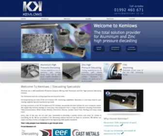 Kemlows.co.uk(High Pressure Die Casting Foundry UK) Screenshot