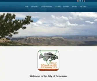 Kemmerer.org(City of kemmerer) Screenshot