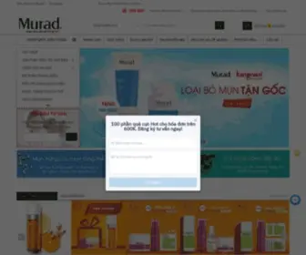 Kemmurad.com(Mỹ Phẩm Murad Chính Hãng Tại Việt Nam) Screenshot