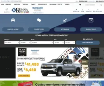 Kemnafortdodge.com(Kemna Auto of Fort Dodge) Screenshot