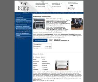 Kemp-Osnabrueck.de(Pianohaus Kemp) Screenshot