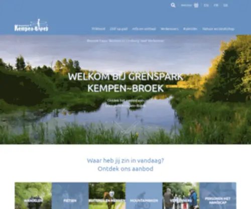 Kempenbroek.eu(Regionaal Landschap Kempen en Maasland) Screenshot