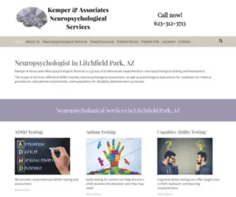 Kemperneuropsychservices.com(Kemper & Associates Neuropsychological Services) Screenshot