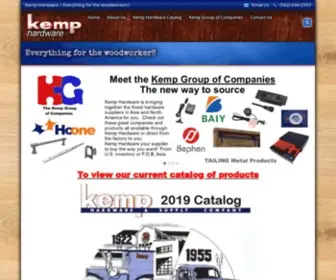 Kemphardware.com(Everything for the woodworker) Screenshot