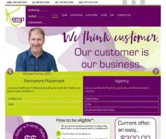 Kemprecruitment.com.au(Kemp Recruitment) Screenshot