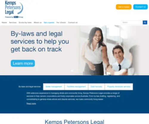 Kempspetersonslegal.com.au(Kemps Petersons Legal) Screenshot