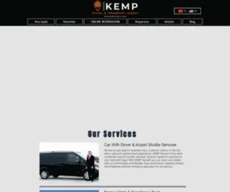 Kemptur.com(Kemp Travel Transport Agency) Screenshot