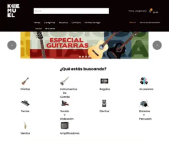 Kemuelmusica.com(Kemuel Música) Screenshot