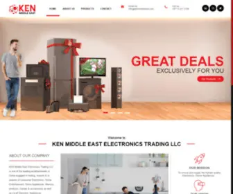 Ken-ME.com(KEN Middle East Electronics Trading LLC) Screenshot