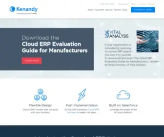 Kenandy.com(A Rootstock Software Company) Screenshot