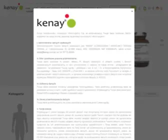 Kenay.com.pl(Zdrowe i naturalne suplementy diety) Screenshot