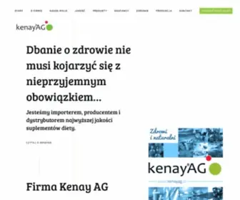 Kenayag.com.pl(Zdrowe i naturalne suplementy diety) Screenshot