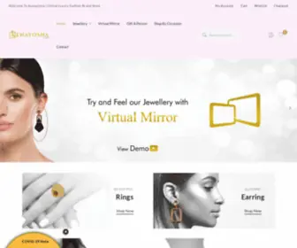 Kenayosha.com(Online Luxury Fashion Jewellery Store) Screenshot