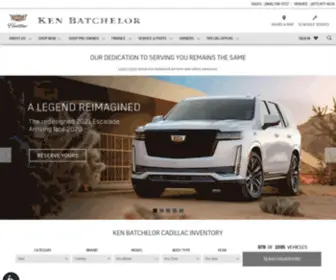 Kenbatchelor.com(Ken Batchelor Cadillac in SAN ANTONIO) Screenshot