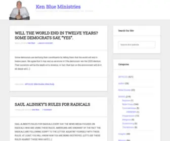 Kenblueministries.com(Ken Blue Ministries) Screenshot