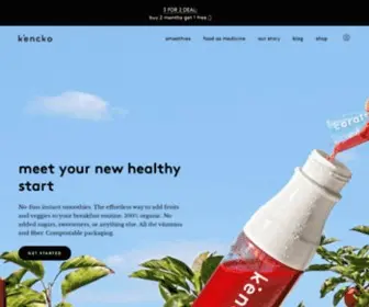 Kencko.com(Meet your new healthy start) Screenshot