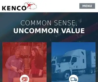 Kencogroup.com(Kenco Group) Screenshot