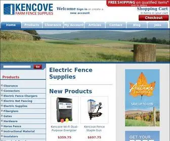 Kencove.com(Kencove Farm Fence Supplies) Screenshot