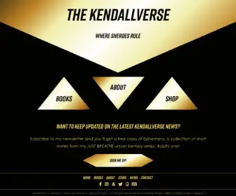 Kendallgrey.com(The Kendallverse) Screenshot