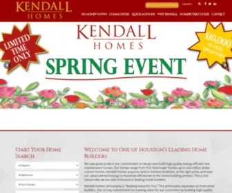 Kendallhomes.net(Kendall Homes) Screenshot