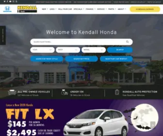 Kendallhonda.com(Kendallhonda) Screenshot