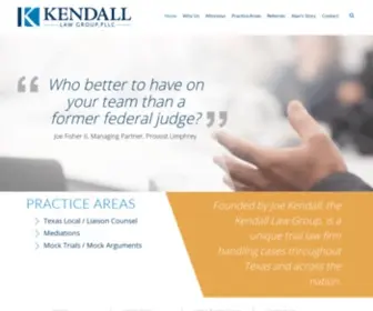 Kendalllawgroup.com(Kendall Law Group) Screenshot