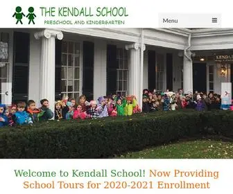 Kendallschool.com(Preschool and Kindergarten) Screenshot