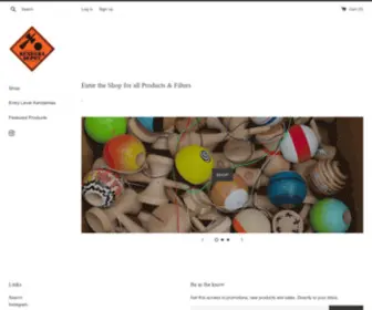 Kendamadepot.com(Kendama Depot) Screenshot