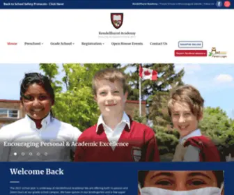 Kendellhurst.com(Kendellhurst Academy Inc) Screenshot