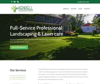 Kendelllandscaping.com(Pro Lawn Care) Screenshot