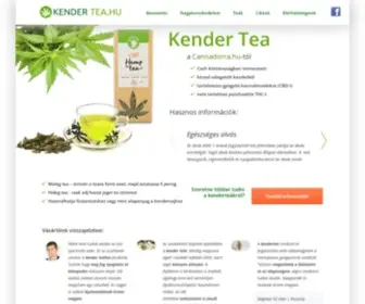 Kender-Tea.hu(Kender Tea) Screenshot