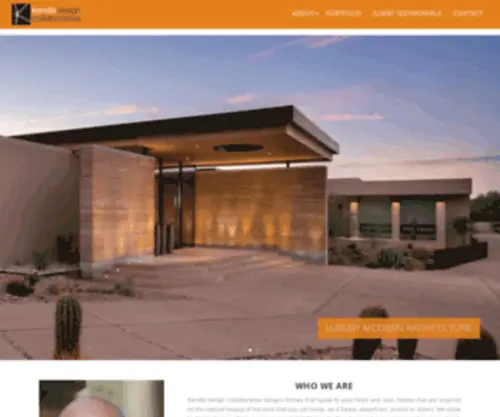 Kendledesign.com(Luxury Modern Architecture) Screenshot