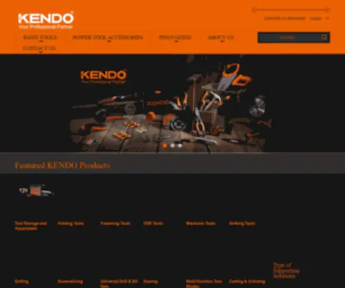 Kendotools.com(Hand Tools) Screenshot