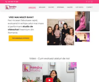 Kendra-Studio.ro(Studio Videochat Bucuresti) Screenshot