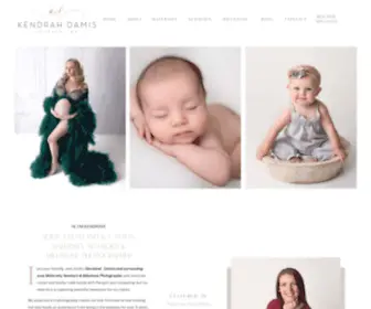 Kendrahdamisphotography.com(Cleveland & Canton Newborn Photographer) Screenshot