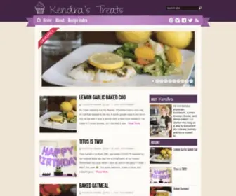 Kendrastreats.com(Kendra's Treats) Screenshot