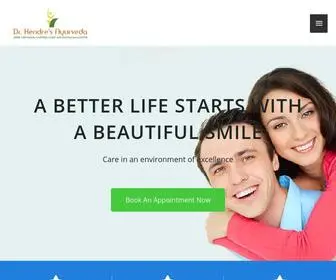 Kendreayurveda.com(Shree Vishwataru Ayurvedic clinic and Panchakarma centre) Screenshot